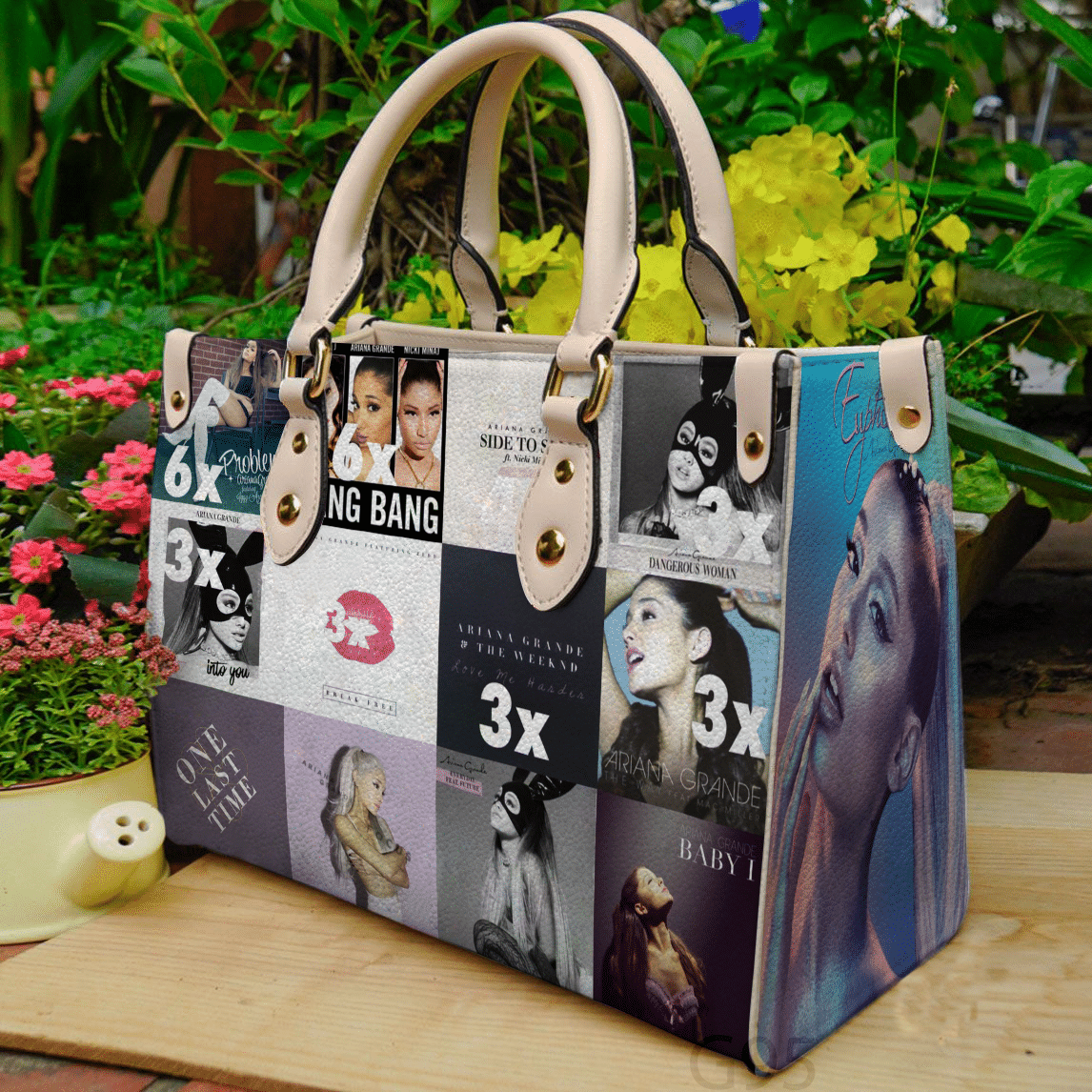Ariana Grande Leather Handbag 1 Ariana Grande Leather Handbag
