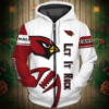 Arizona Cardinals 1 Hoodie Zip Hoodie 3D