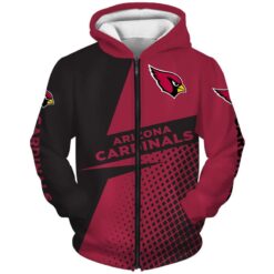 Arizona Cardinals 1 Hoodie Zip Hoodie 3D