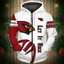 Arizona Cardinals 1 Hoodie Zip Hoodie 3D