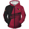 Arizona Cardinals 2 Hoodie Zip Hoodie 3D