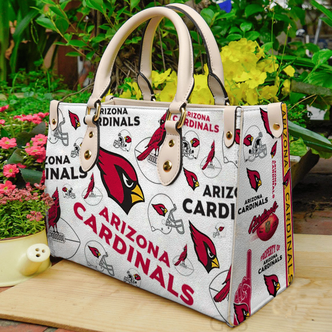 Arizona Cardinals Love A1 Leather Handbag 1 Arizona Cardinals Love A1 Leather Handbag