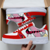 Arizona Cardinals Red Color NFL Air Force Shoes Sneakers