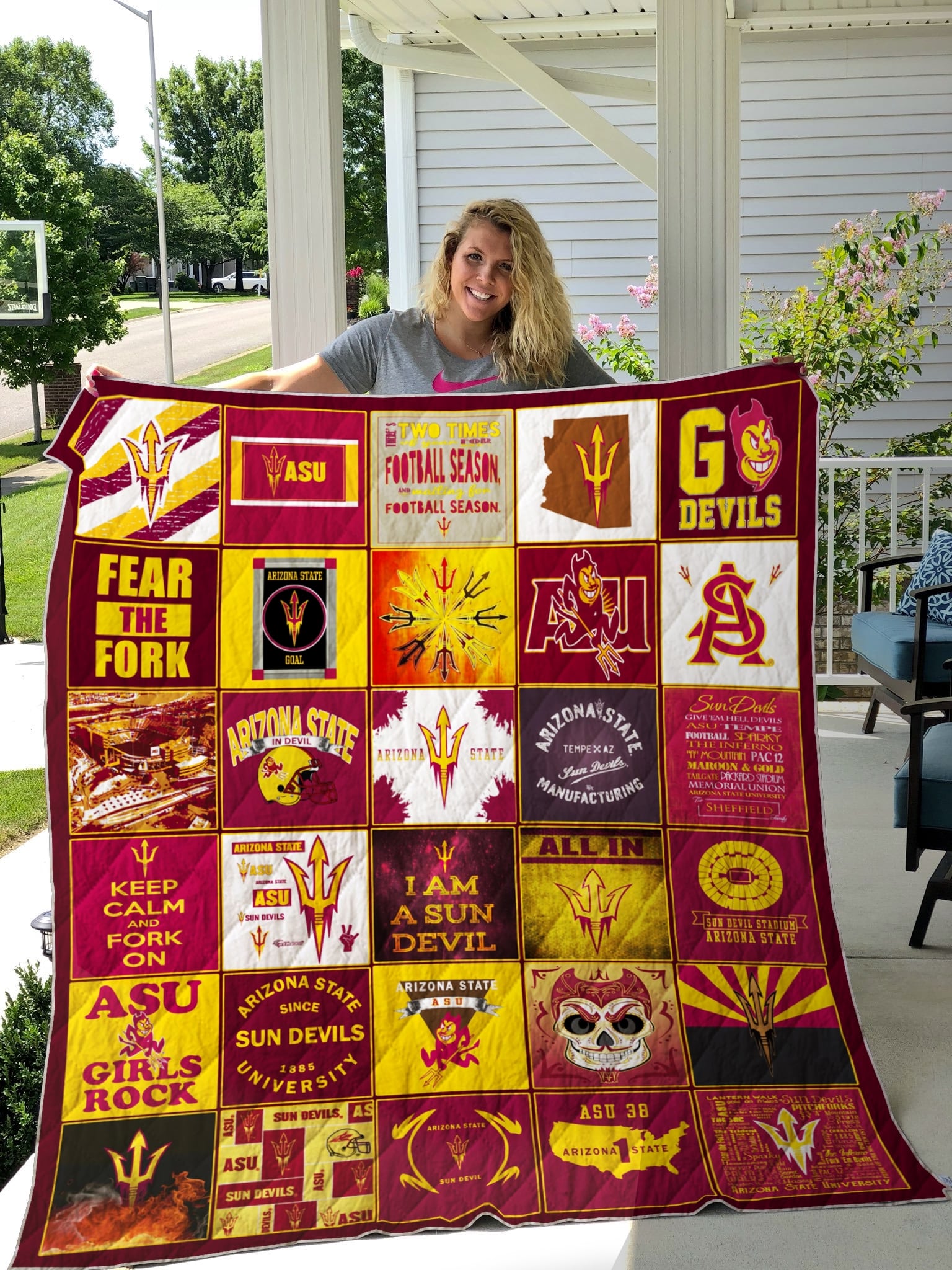 Arizona State Sun Devils Blanket 1 Arizona State Sun Devils Blanket