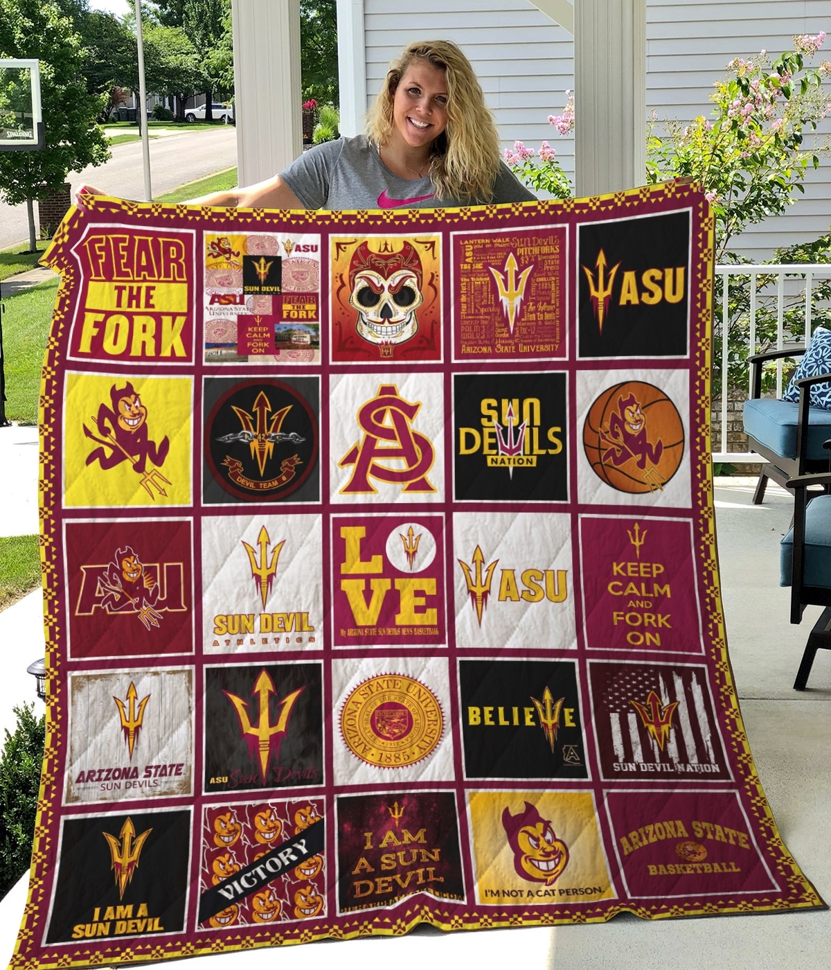 Arizona State Sun Devils Blanket 1 Arizona State Sun Devils Blanket