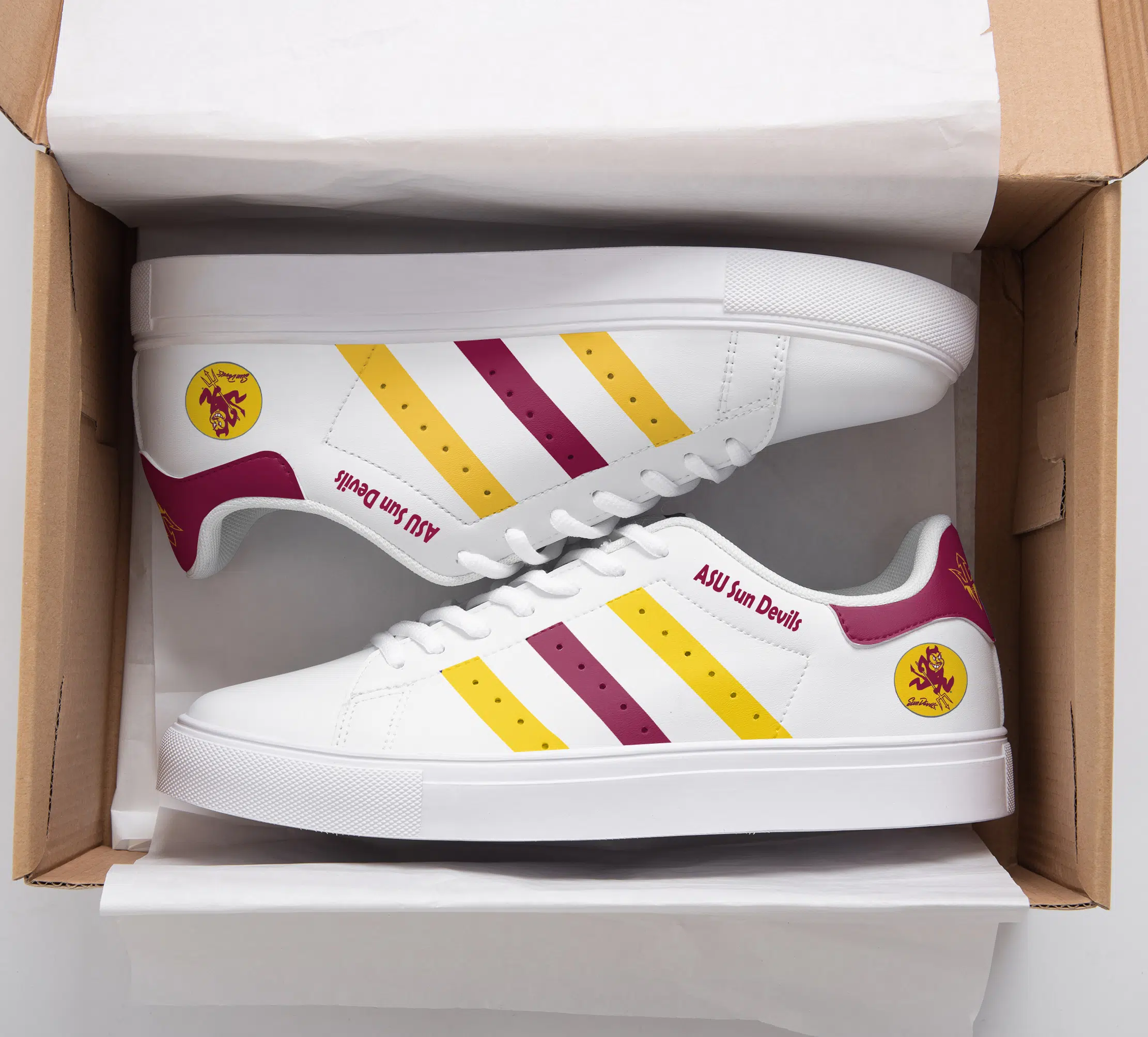 Arizona State Sun Devils Stan Smith Shoes 1 Arizona State Sun Devils Stan Smith Shoes