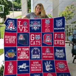 Arizona Wildcats 3 Blanket