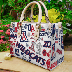 Arizona Wildcats A1 Leather Handbag