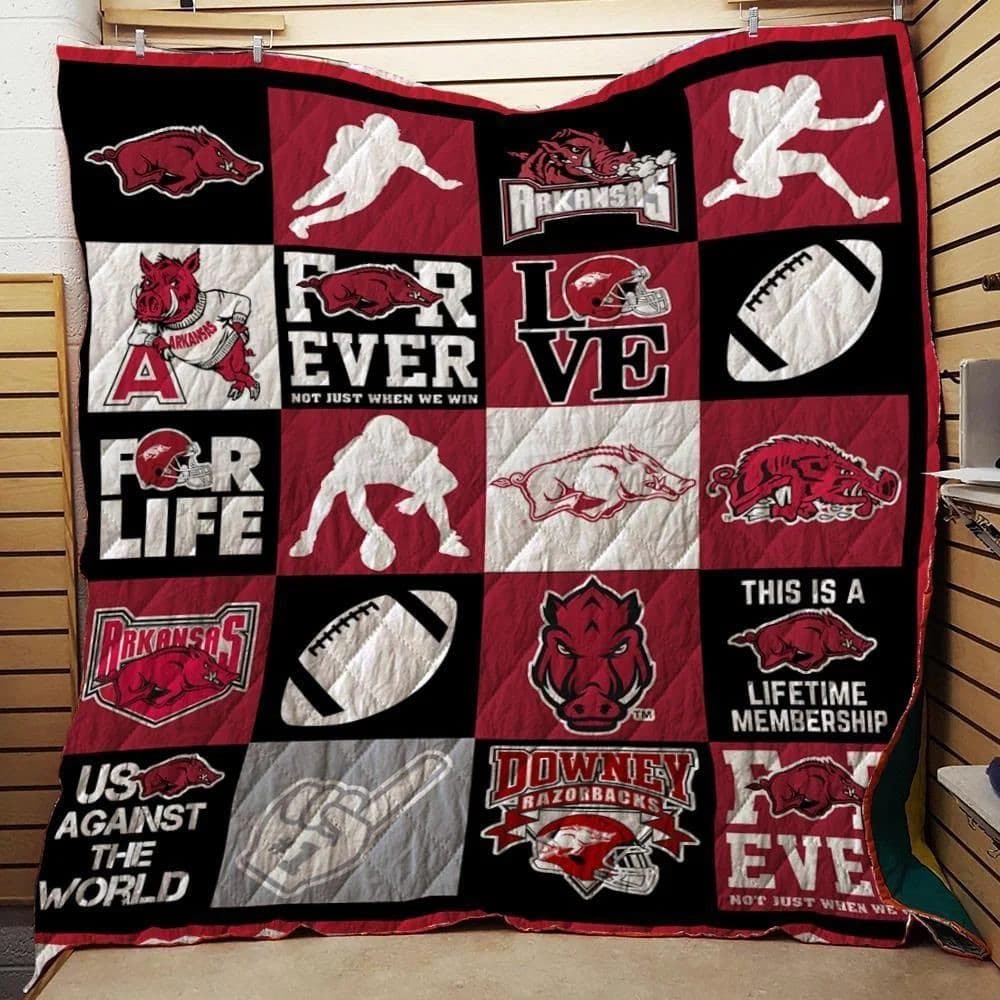 Arkansas Razorbacks Logo Blanket 1 Arkansas Razorbacks Logo Blanket