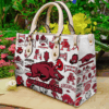 Arkansas Razorbacks Lover Leather Handbag