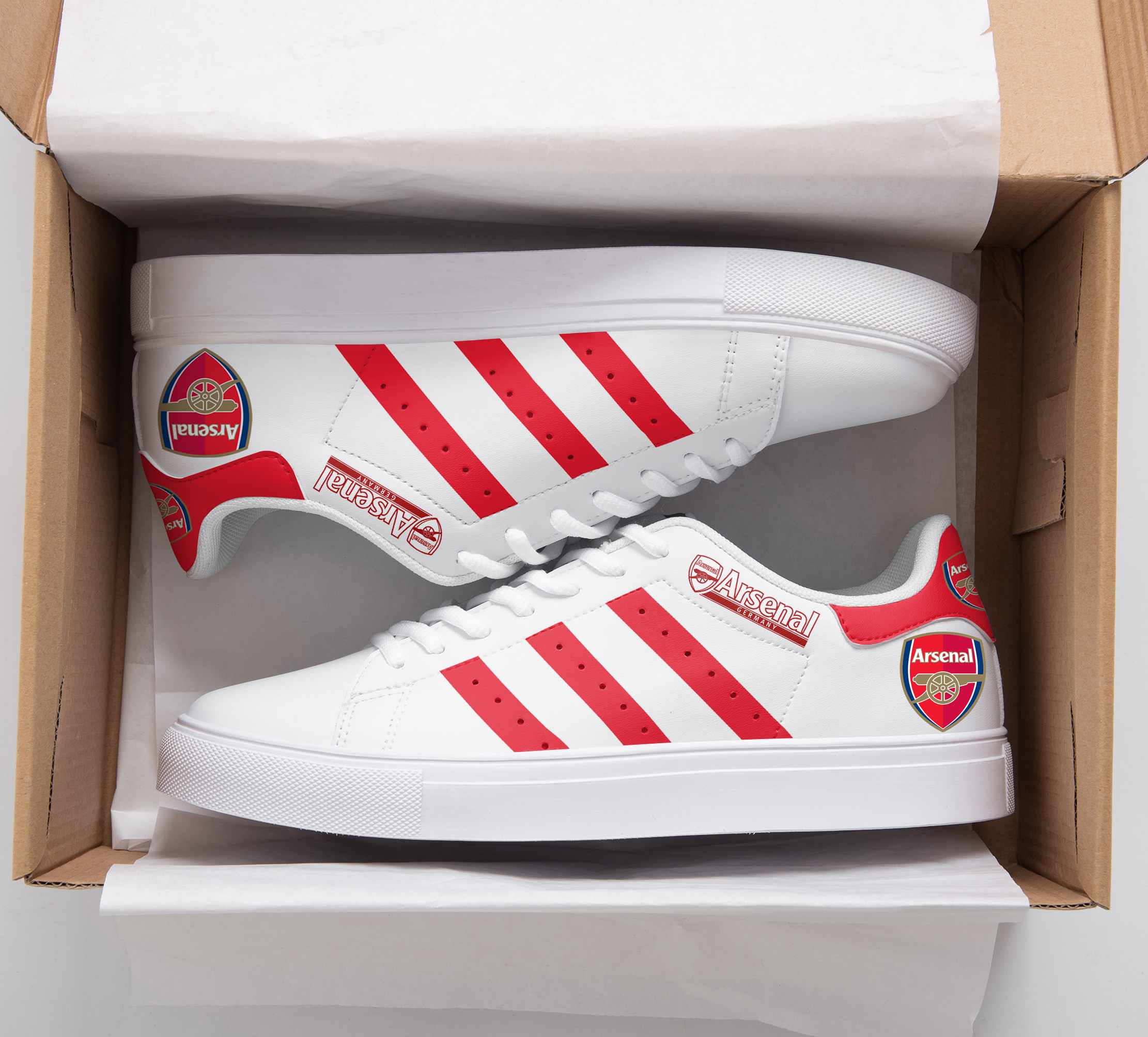 Arsenal FC G00 Stan Smith Shoes 1 Arsenal FC G00 Stan Smith Shoes