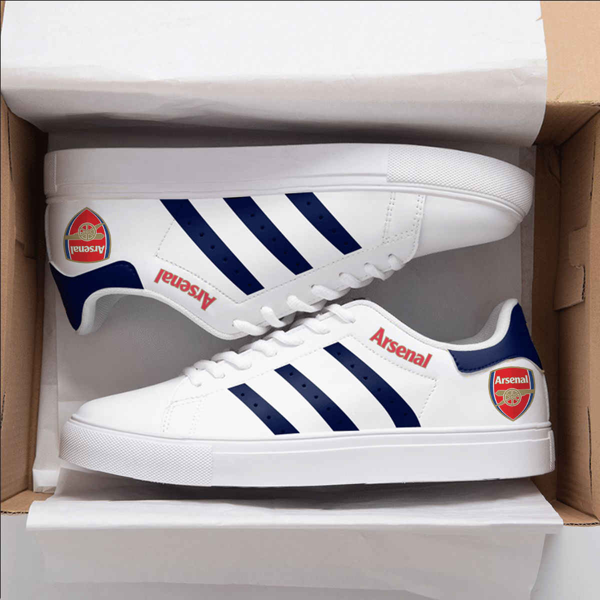 Arsenal Stan Smith Shoes 1 Arsenal Stan Smith Shoes