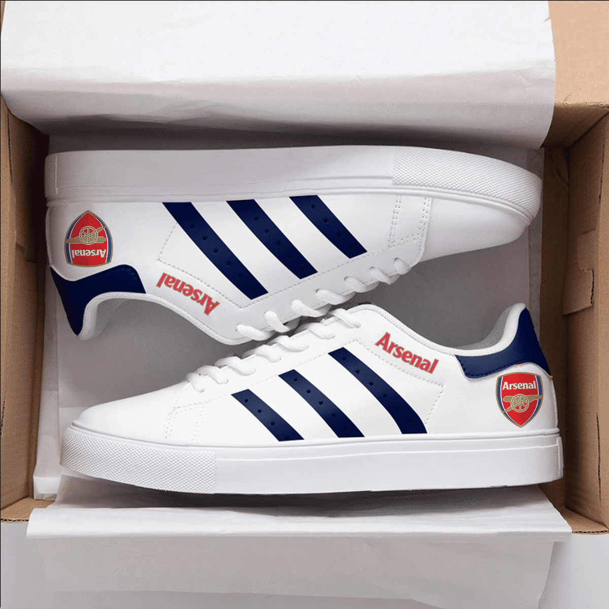 Arsenal Stan Smith Shoes 1 Arsenal Stan Smith Shoes