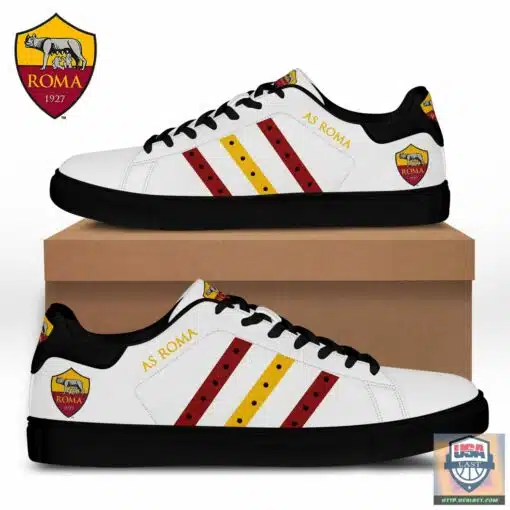 As Roma G1 Lover Stan Smith Shoes 1 As Roma G1 Lover Stan Smith Shoes