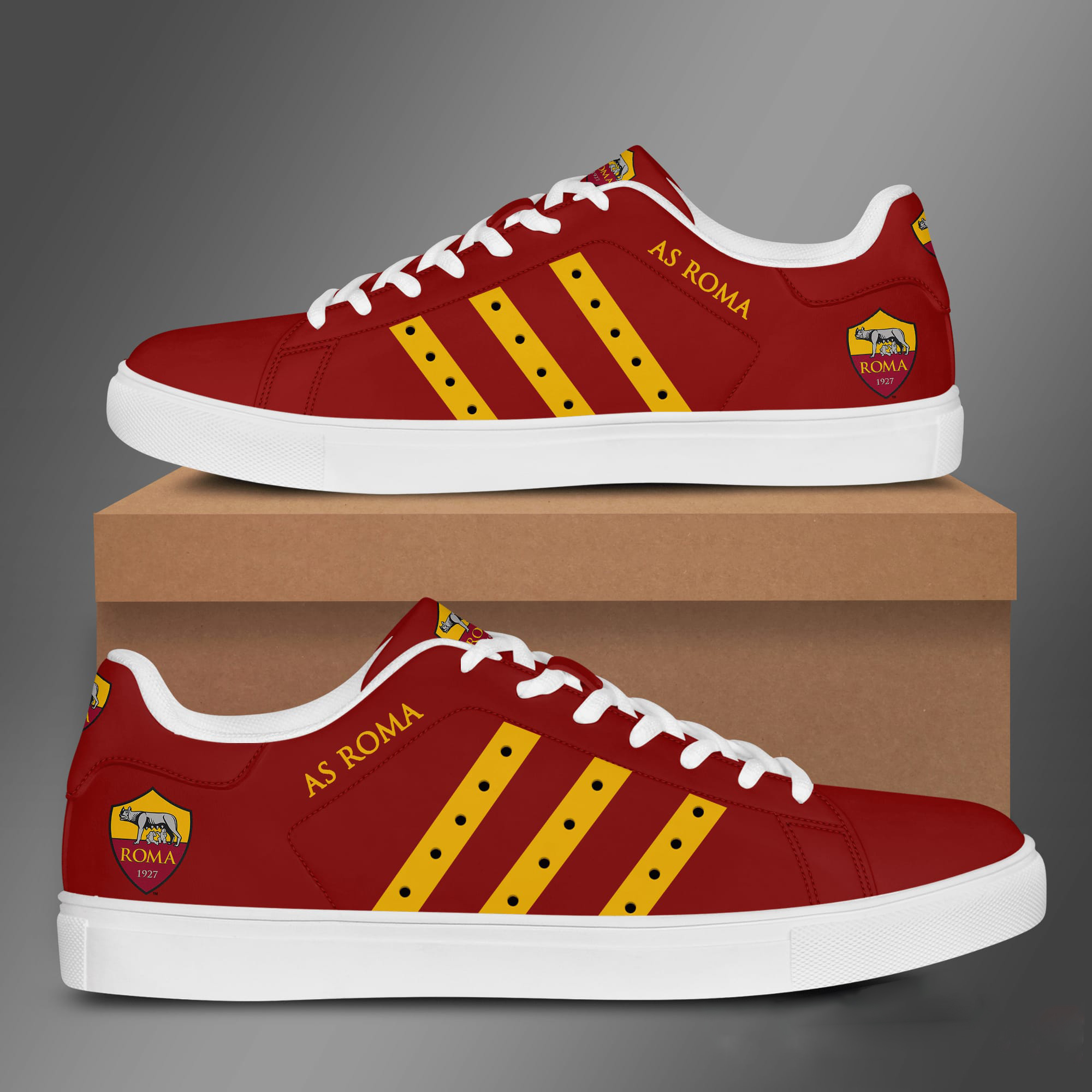 As Roma Lover Stan Smith Shoes 1 As Roma Lover Stan Smith Shoes