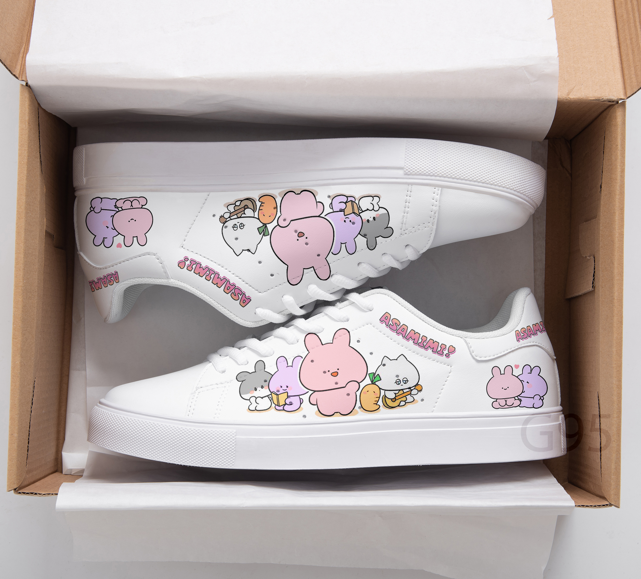Asamimichan Love Stan Smith Shoes 1 Asamimichan Love Stan Smith Shoes