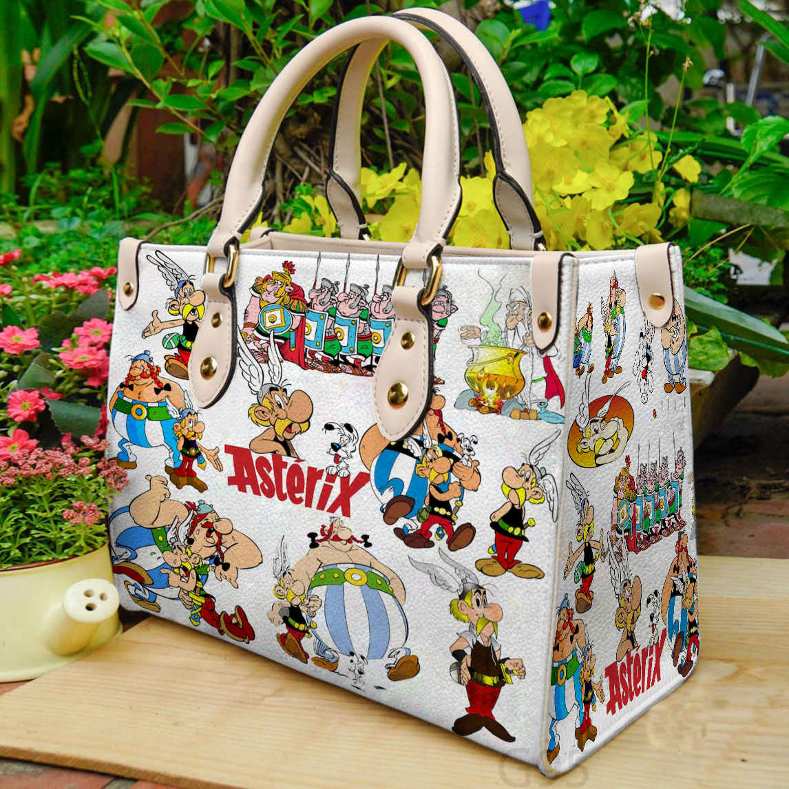 Asterix Leather Handbag 1 Asterix Leather Handbag
