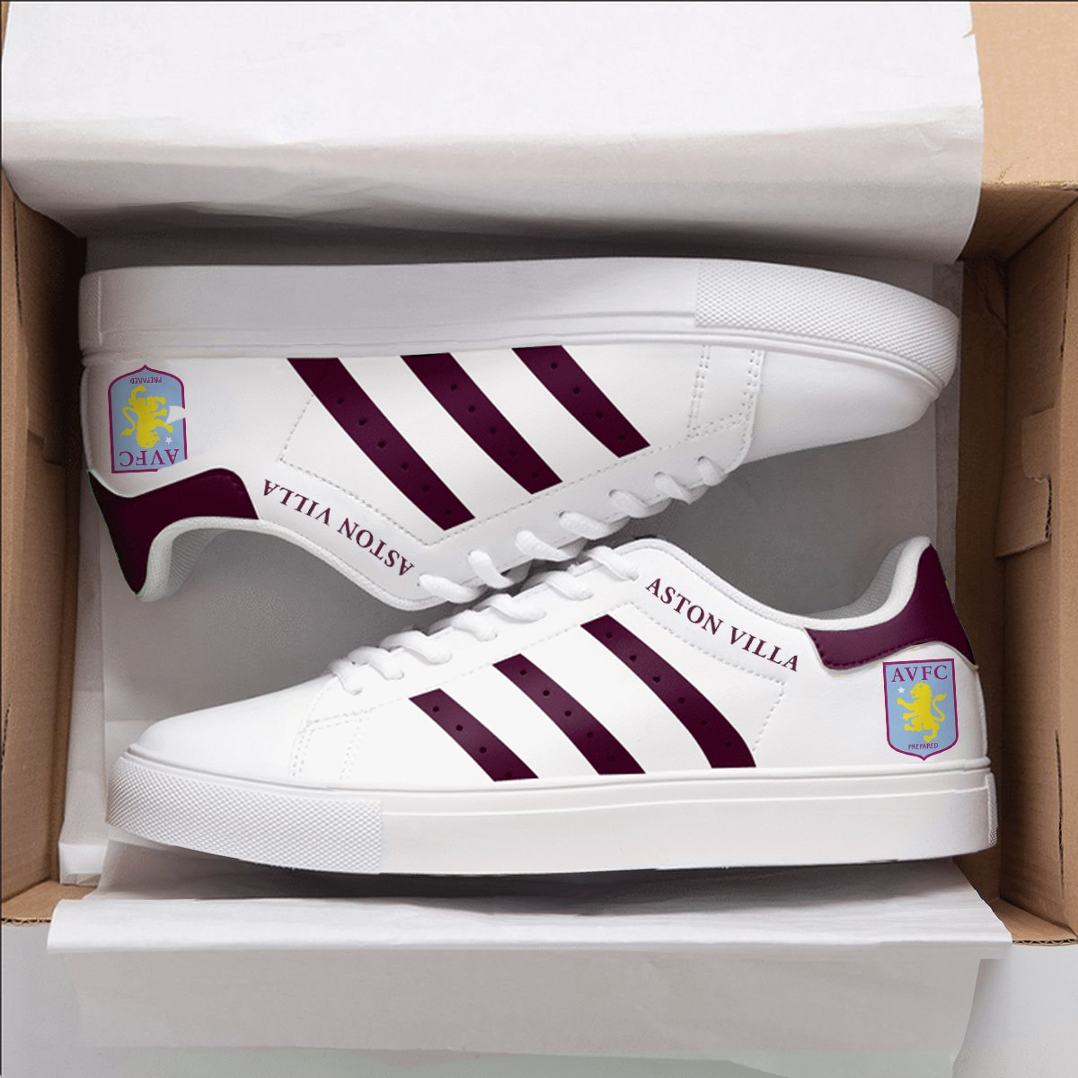 Aston Villa Stan Smith Shoes 1 Aston Villa Stan Smith Shoes