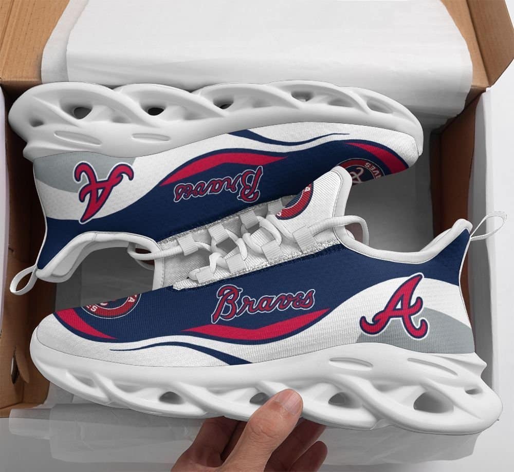 Atlanta Braves 1 Max Soul Shoes 1 Atlanta Braves 1 Max Soul Shoes