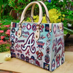 Atlanta Braves A11 Leather Handbag