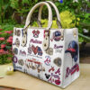 Atlanta Braves Leather Handbag