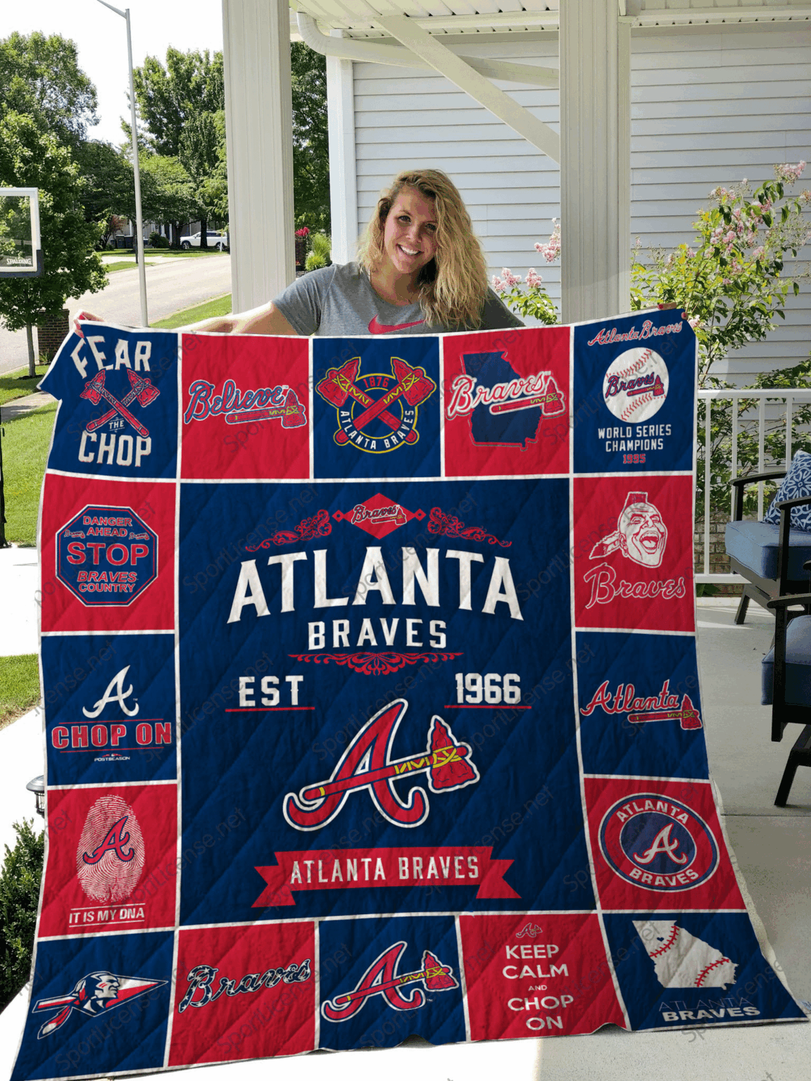 Atlanta Braves Lover Blanket 1 Atlanta Braves Lover Blanket