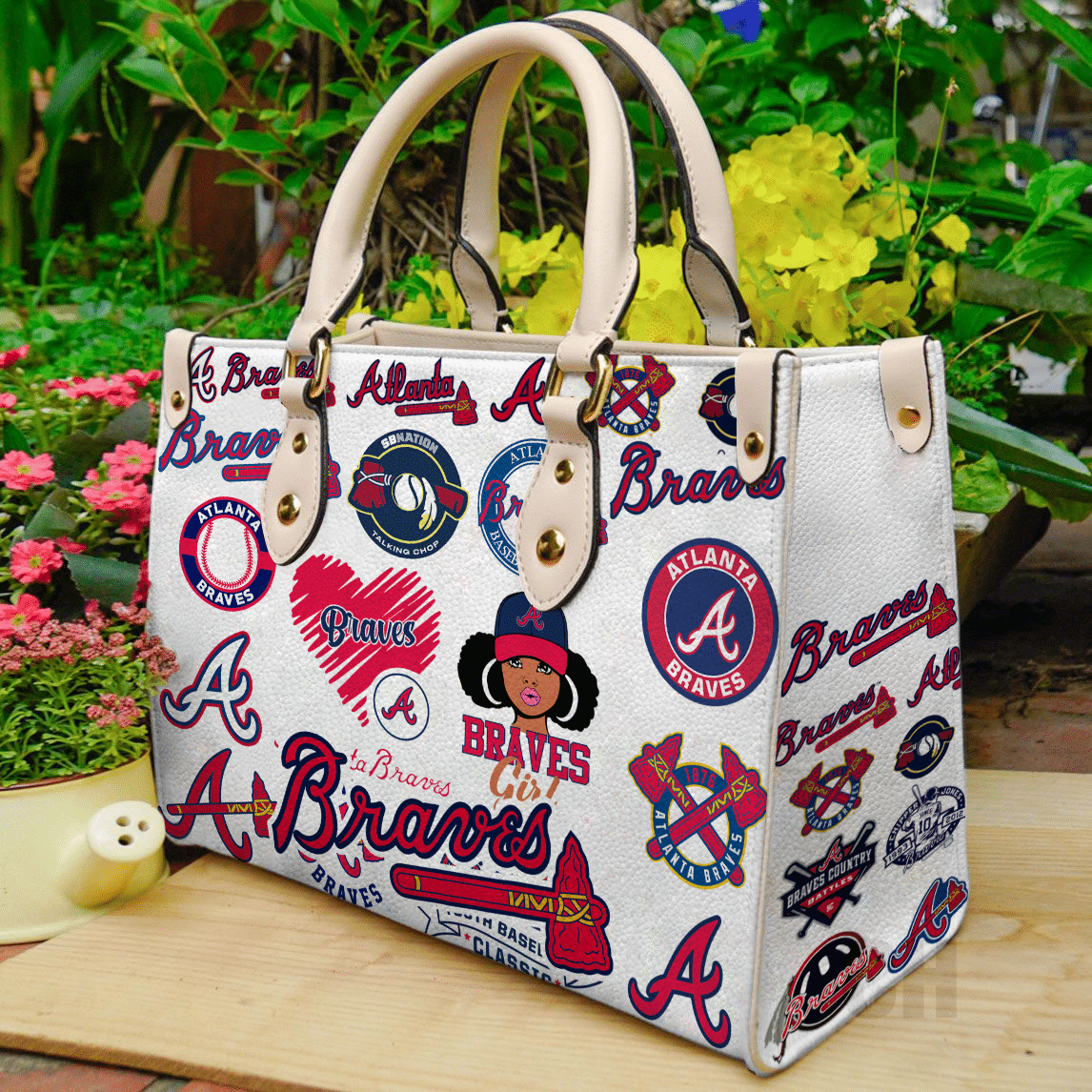 Atlanta Braves Lover Leather Handbag 1 Atlanta Braves Lover Leather Handbag