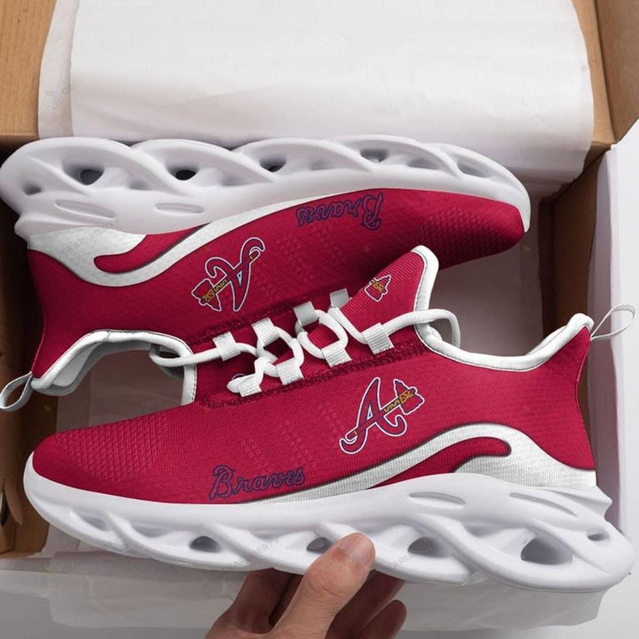 Atlanta Braves Max Soul Shoes 1 Atlanta Braves Max Soul Shoes
