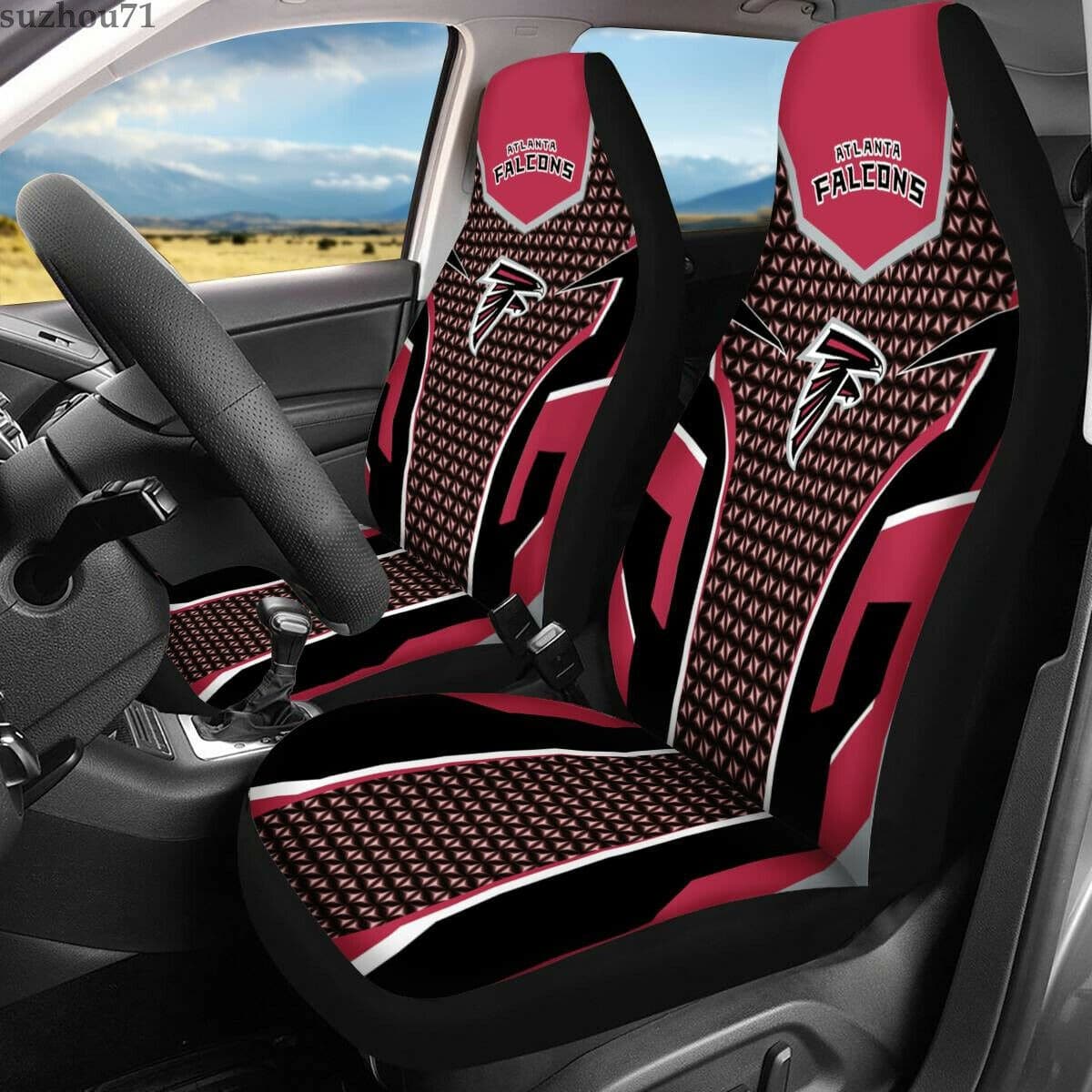 Atlanta Falcons 1 Seat Covers 1 Atlanta Falcons 1 Seat Covers