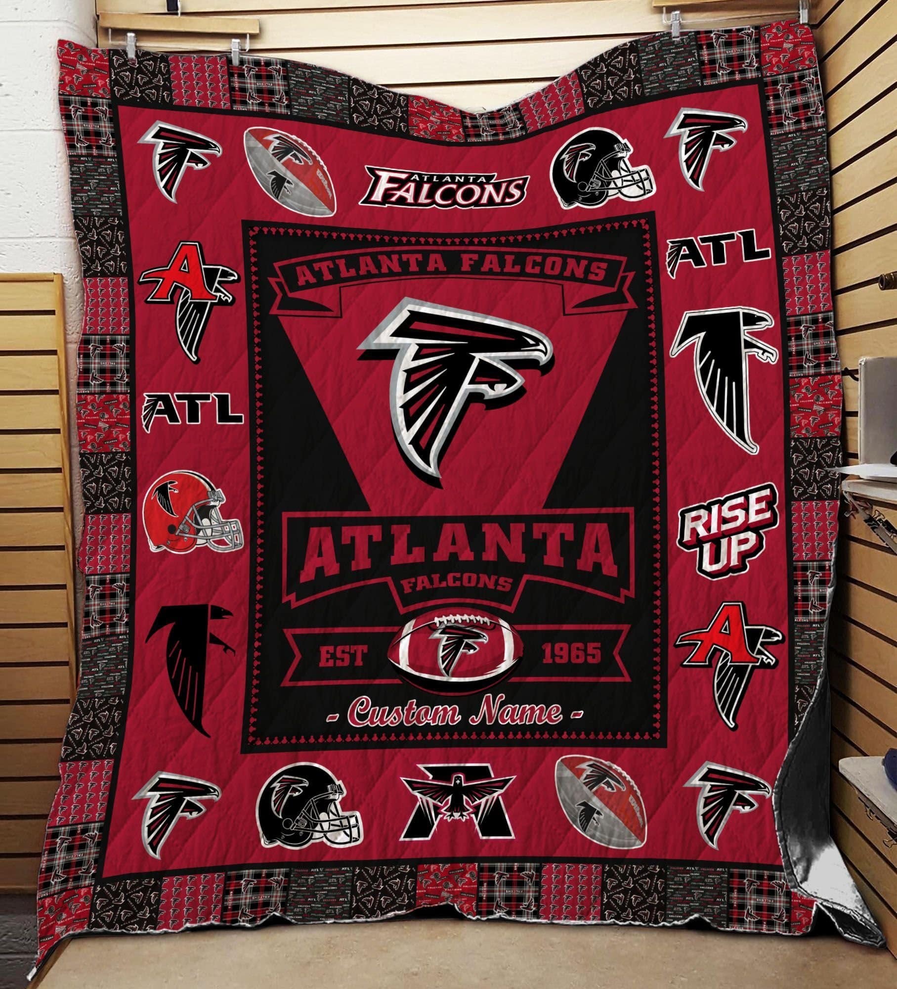 Atlanta Falcons 2 Blanket 1 Atlanta Falcons 2 Blanket