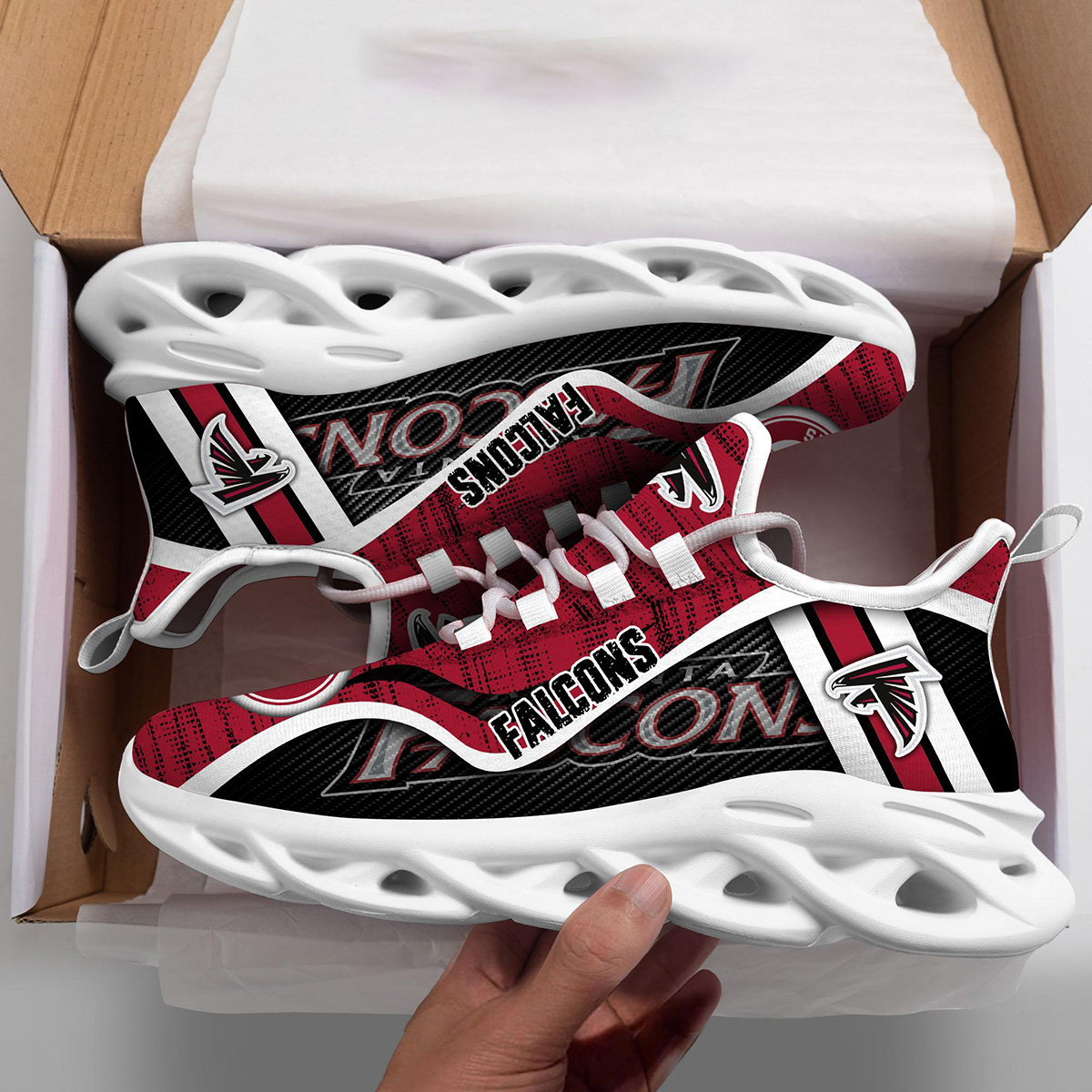 Atlanta Falcons Max Soul Shoes 1 Atlanta Falcons Max Soul Shoes