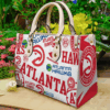 Atlanta Hawks A1 Leather Handbag