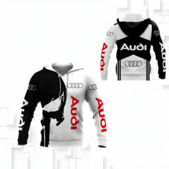Audi Hoodie Zip Hoodie 3D