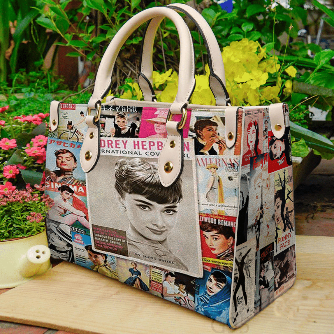 Audrey Hepburn 1 Leather Handbag 1 Audrey Hepburn 1 Leather Handbag