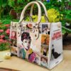 Audrey Hepburn Leather Handbag