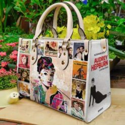 Audrey Hepburn Leather Handbag