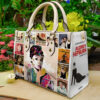 Audrey Hepburn Leather Handbag