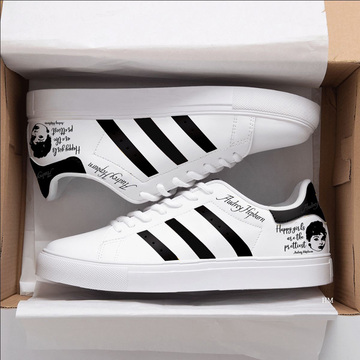 Audrey Hepburn Stan Smith Shoes 1 Audrey Hepburn Stan Smith Shoes