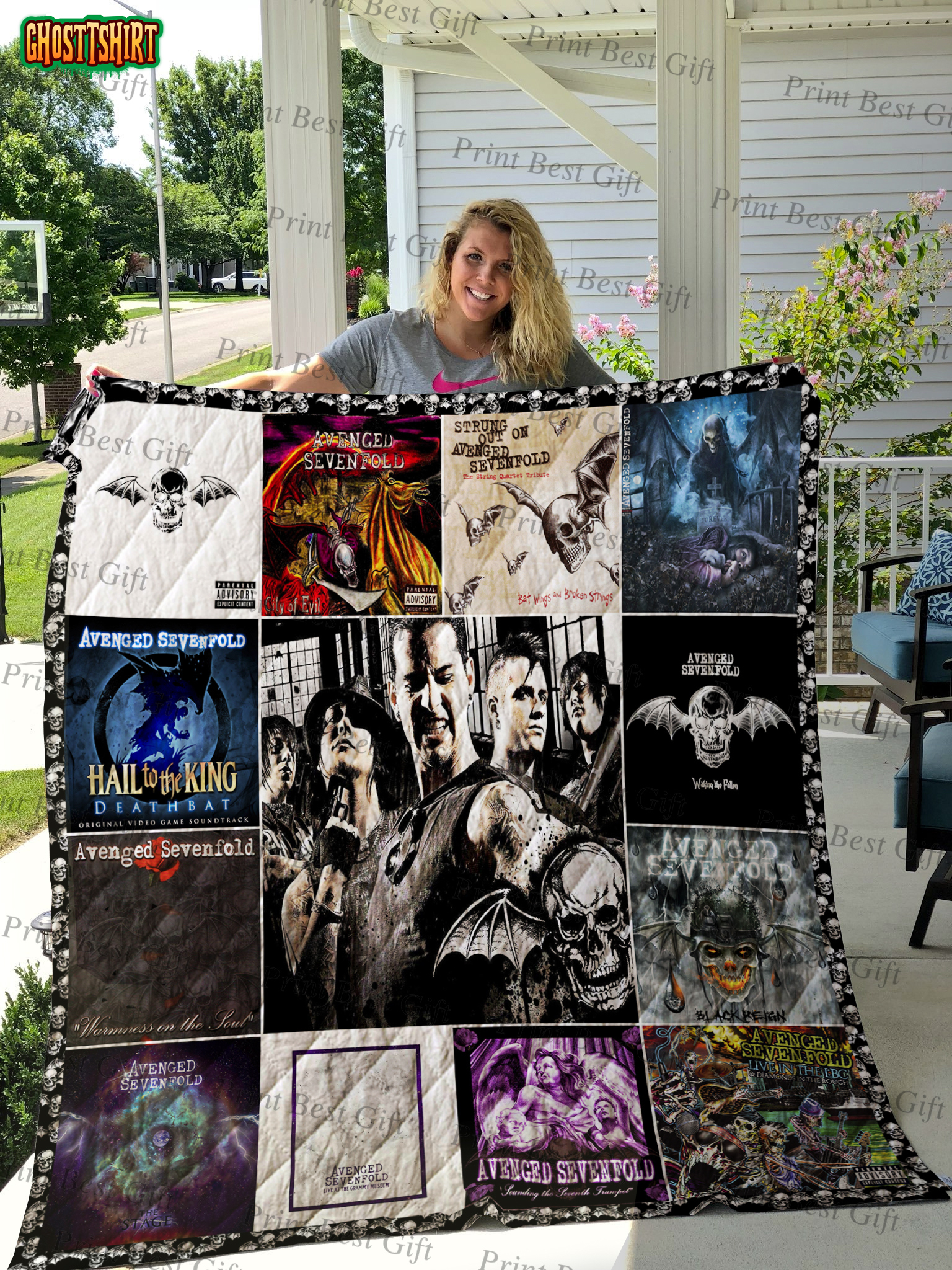 Avenged Sevenfold Blanket 1 Avenged Sevenfold Blanket