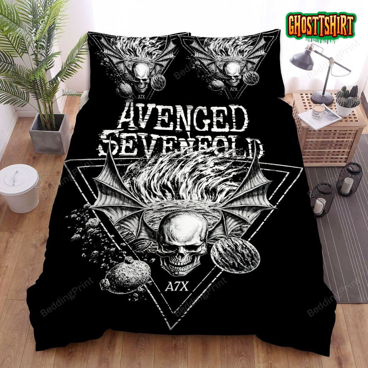 Avenged Sevenfold Blanket Bedding Set 1 Avenged Sevenfold Blanket Bedding Set