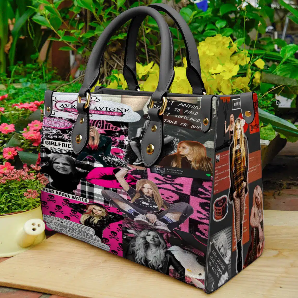 Avril Lavigne 2 Leather Handbag 1 Avril Lavigne 2 Leather Handbag