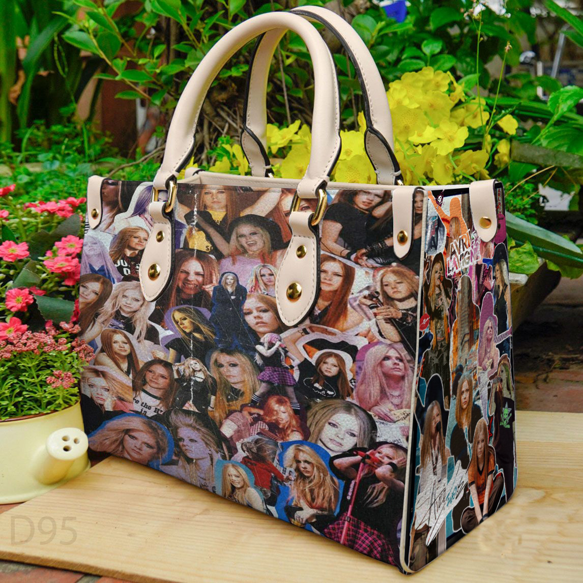 Avril Lavigne 3 Leather Handbag 1 Avril Lavigne 3 Leather Handbag