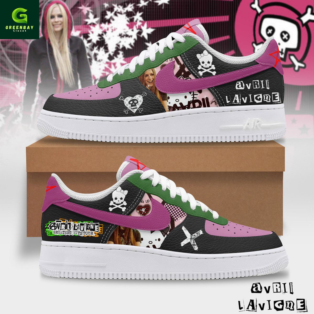Avril Lavigne Air Force Shoes 1 Avril Lavigne Air Force Shoes
