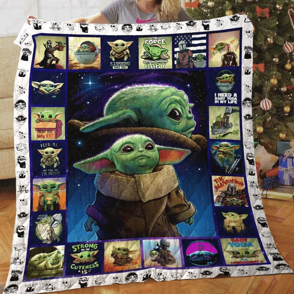 Baby Yoda Blanket 1 Baby Yoda Blanket