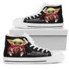 Baby Yoda High Top Shoes