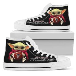Baby Yoda High Top Shoes