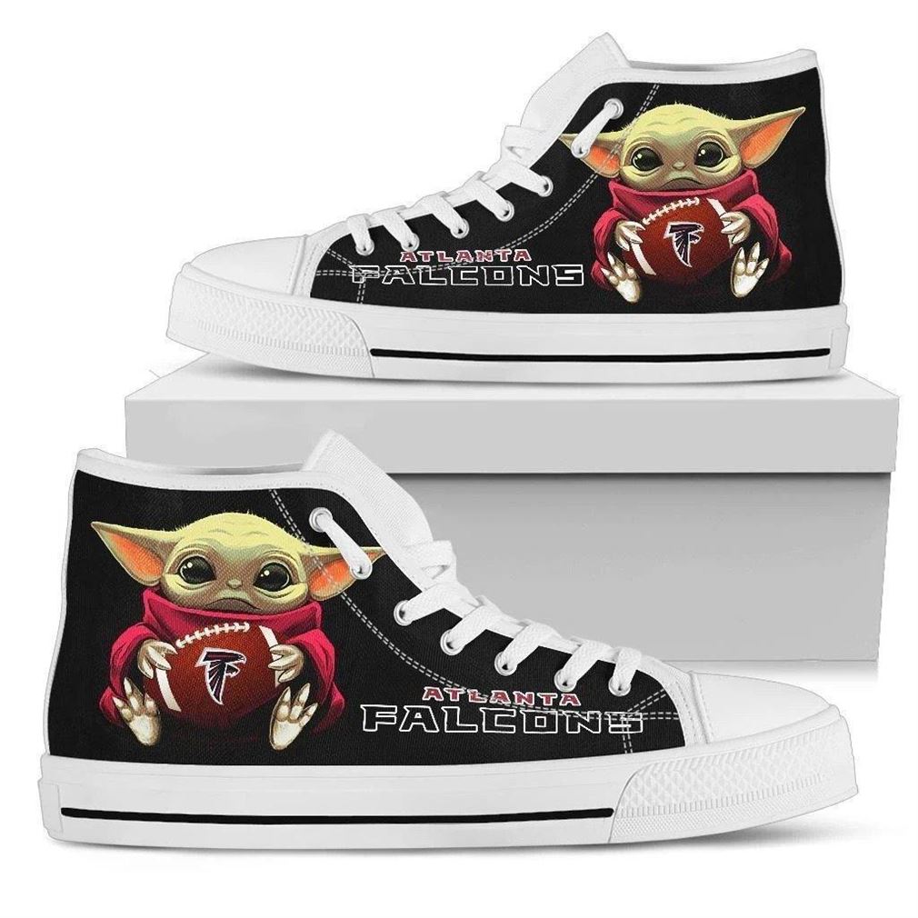 Baby Yoda High Top Shoes 1 Baby Yoda High Top Shoes