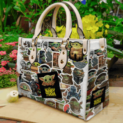 Baby Yoda Leather Handbag