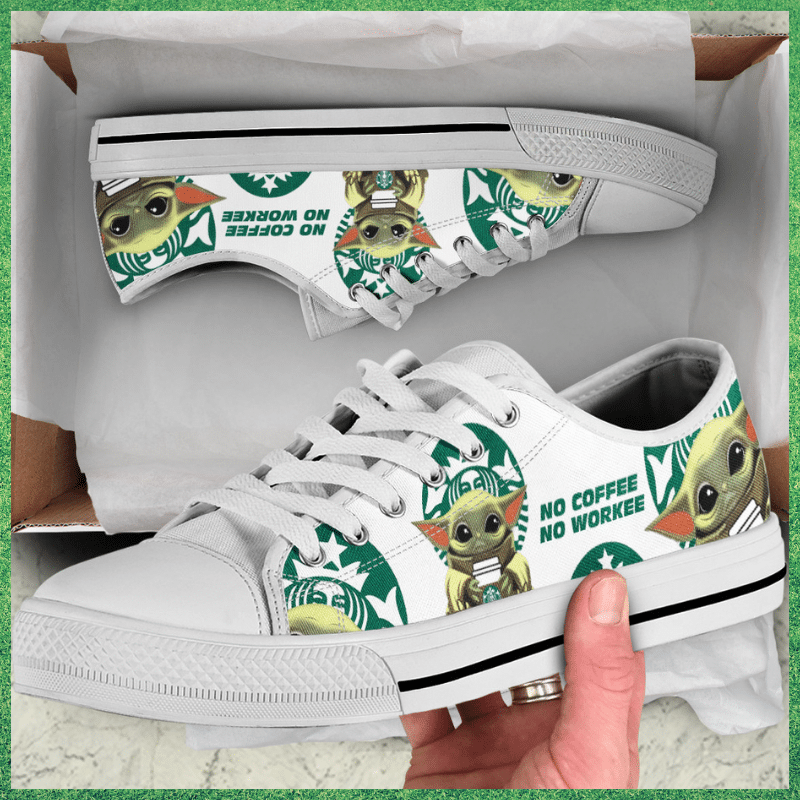 Baby Yoda Low Top Shoes 1 Baby Yoda Low Top Shoes