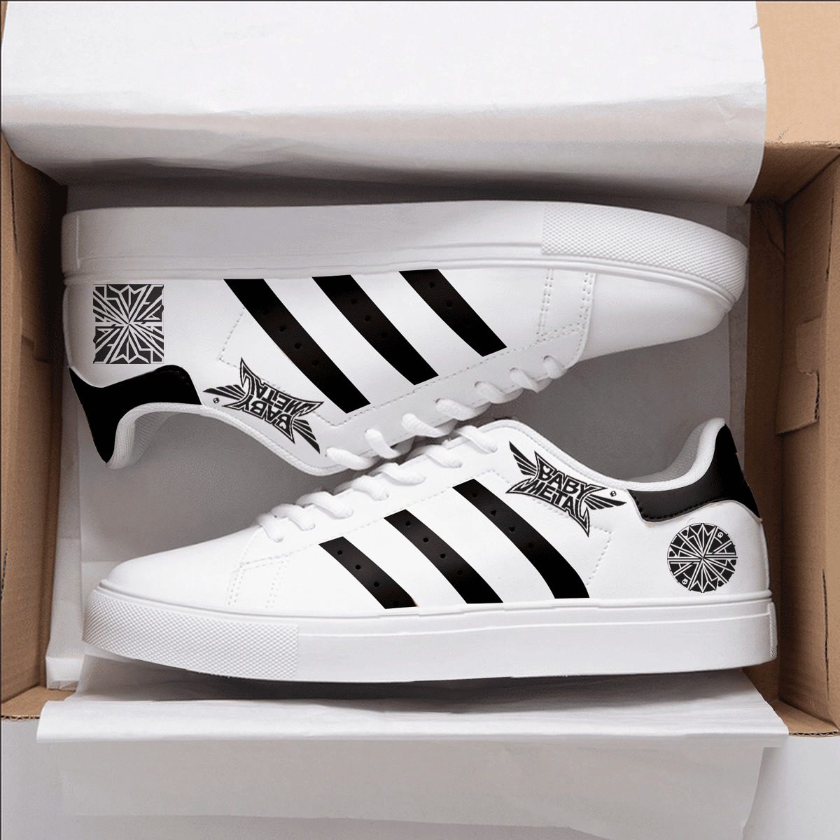 Babymetal A1 Stan Smith Shoes 1 Babymetal A1 Stan Smith Shoes